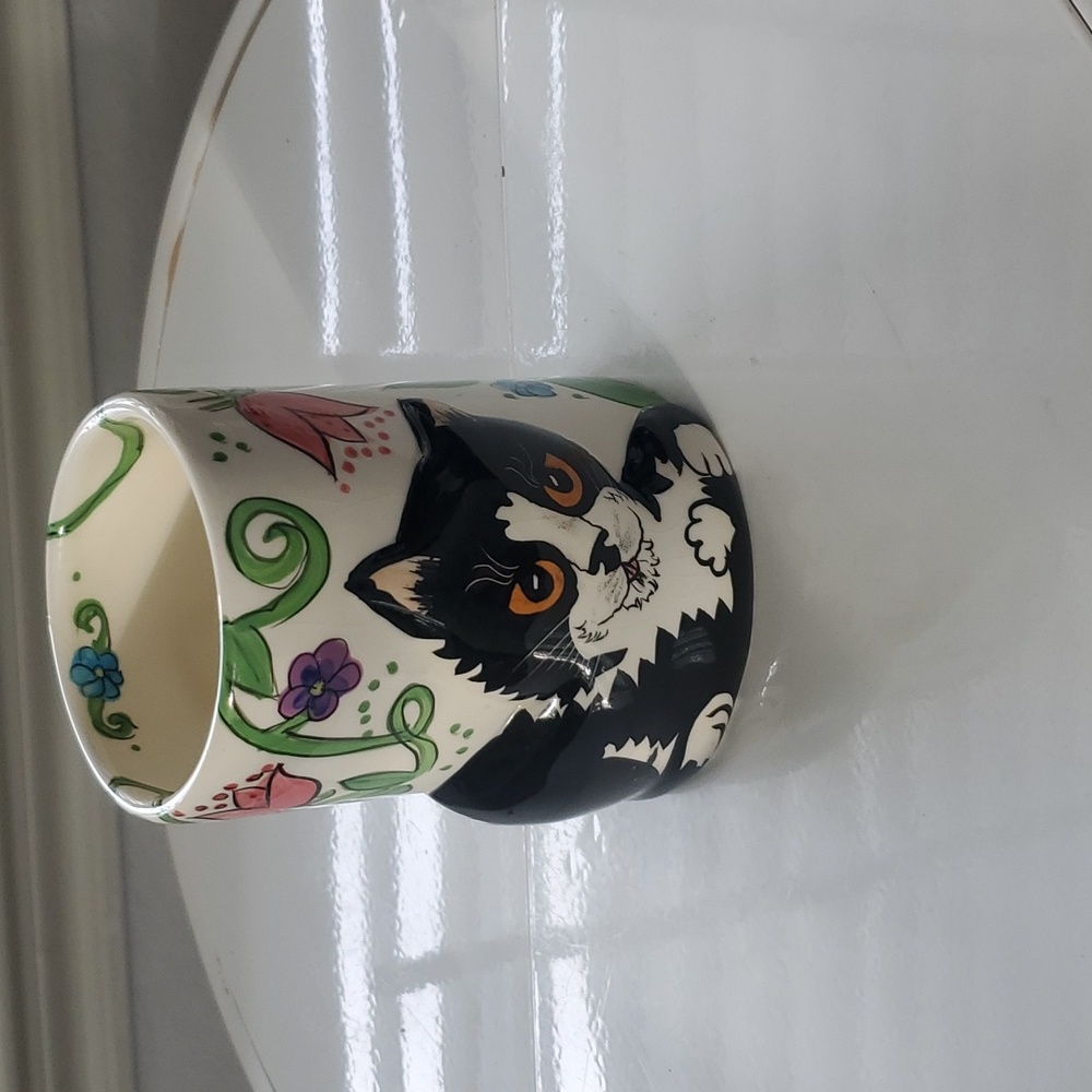 NWOT Cats by Nina Planter/Pencil Cup
